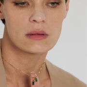 Collier Émeraude Élégance